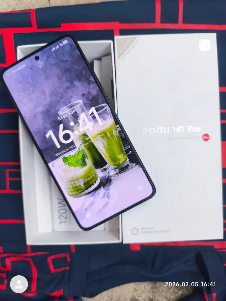 Xiaomi 14T Pro 12/512 Fullset ori segel garansi on Nov 2026