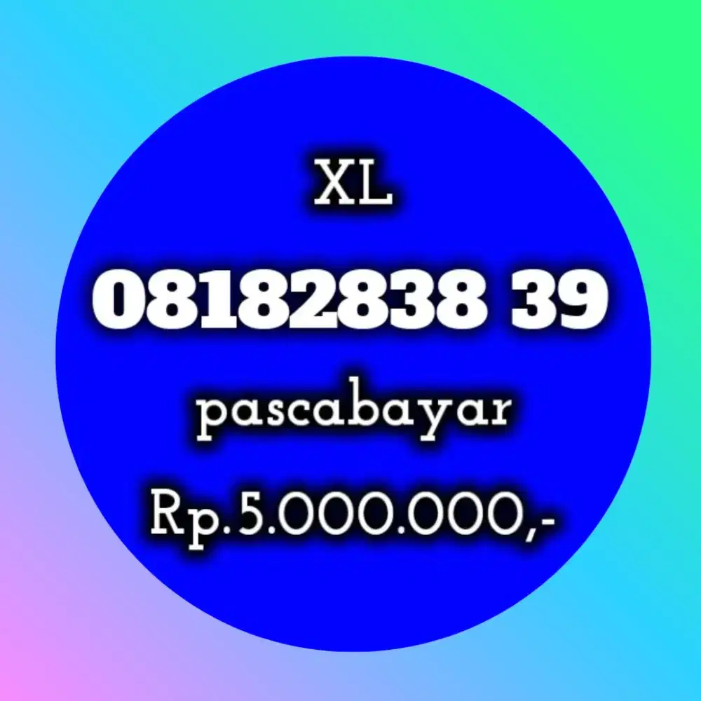 NOMOR CANTIK KOLEKSI XL 39