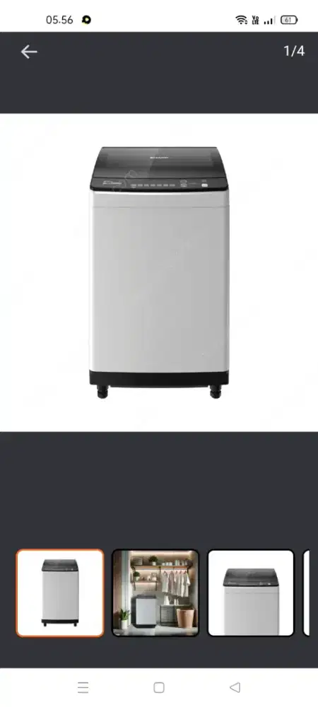 Sharp 10Kg mesin cuci