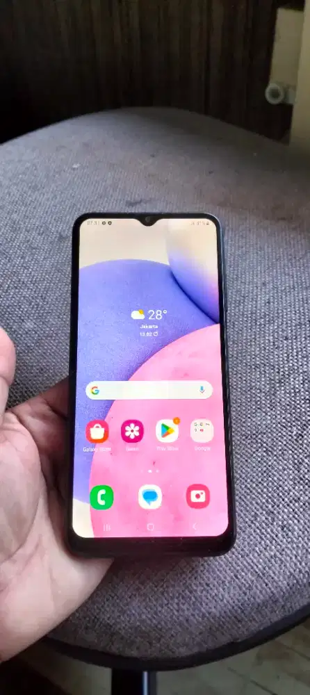 Samsung galaxy A03S 4G LTE 4/64 sidik jari batangan normal siap pakai
