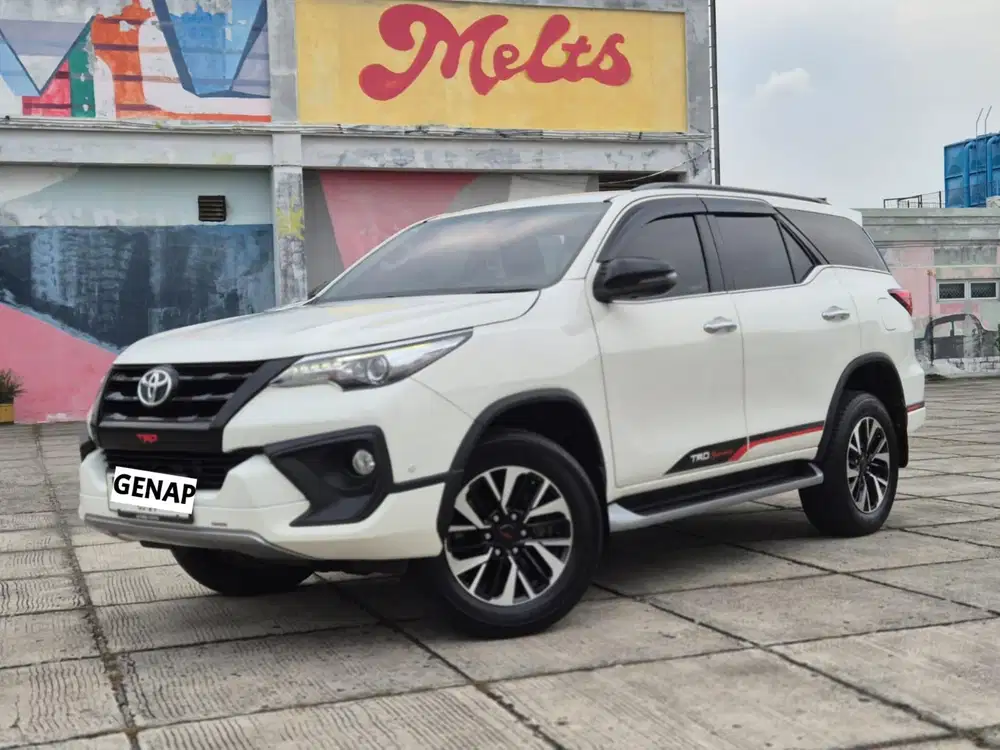 (DP cm 35jt) Low Km Fortuner VRZ TRD AT 2019 Tgn1 Grezz Siap Pakai