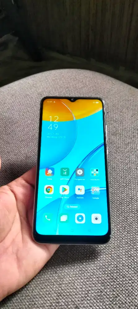 Oppo A15 4G LTE 3/32 sidik jari batangan normal siap pakai