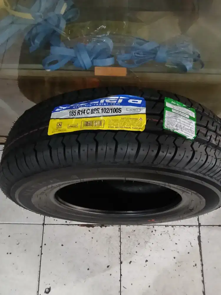 Ban mobil muatan 185 14 merek accelera