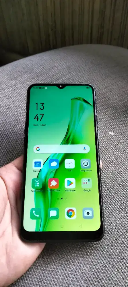 Oppo A31 4G LTE 4/128 sidik jari batangan normal siap pakai