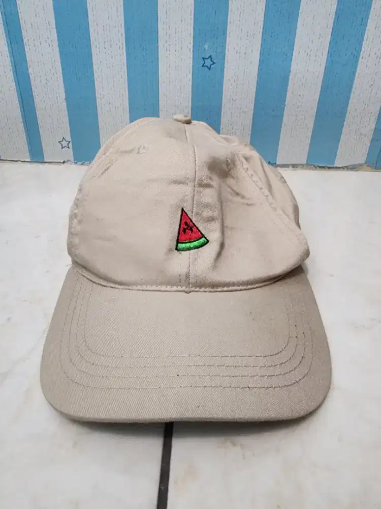 Topi Palestine semangka warna cream