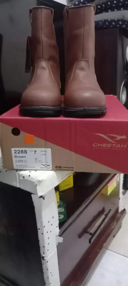 Jual sepatu safety cheetah