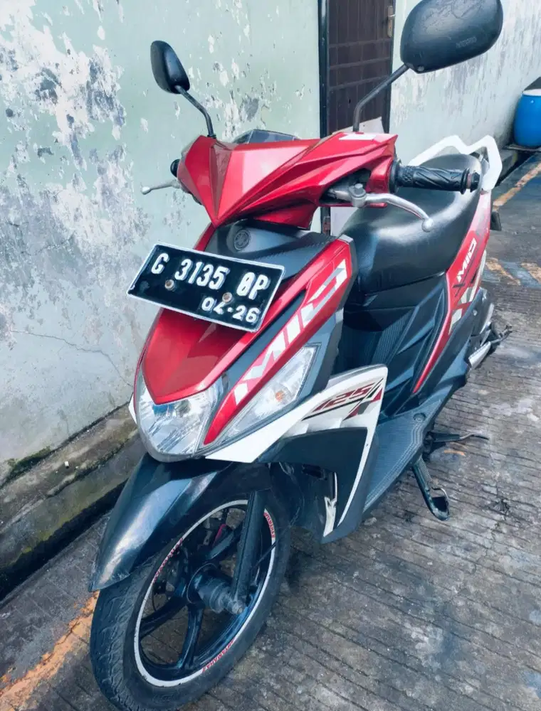 Yamaha Mio M3 125 2016 ss lengkap mesin bagus pajak hidup plat G Tegal