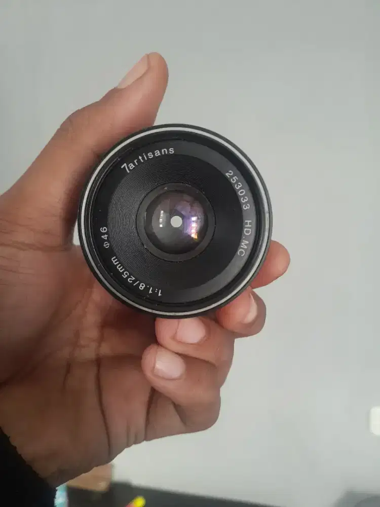 Lensa bokeh sony 7artisans