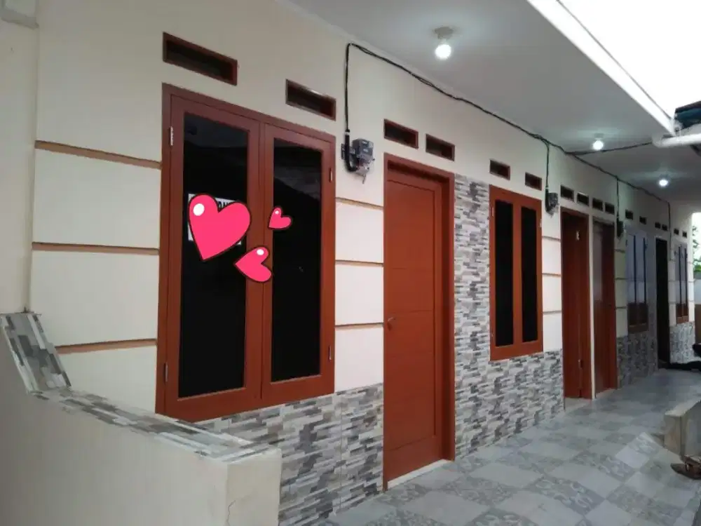 Disewakan rumah petak di jalan salak putih pakujaya tangsel