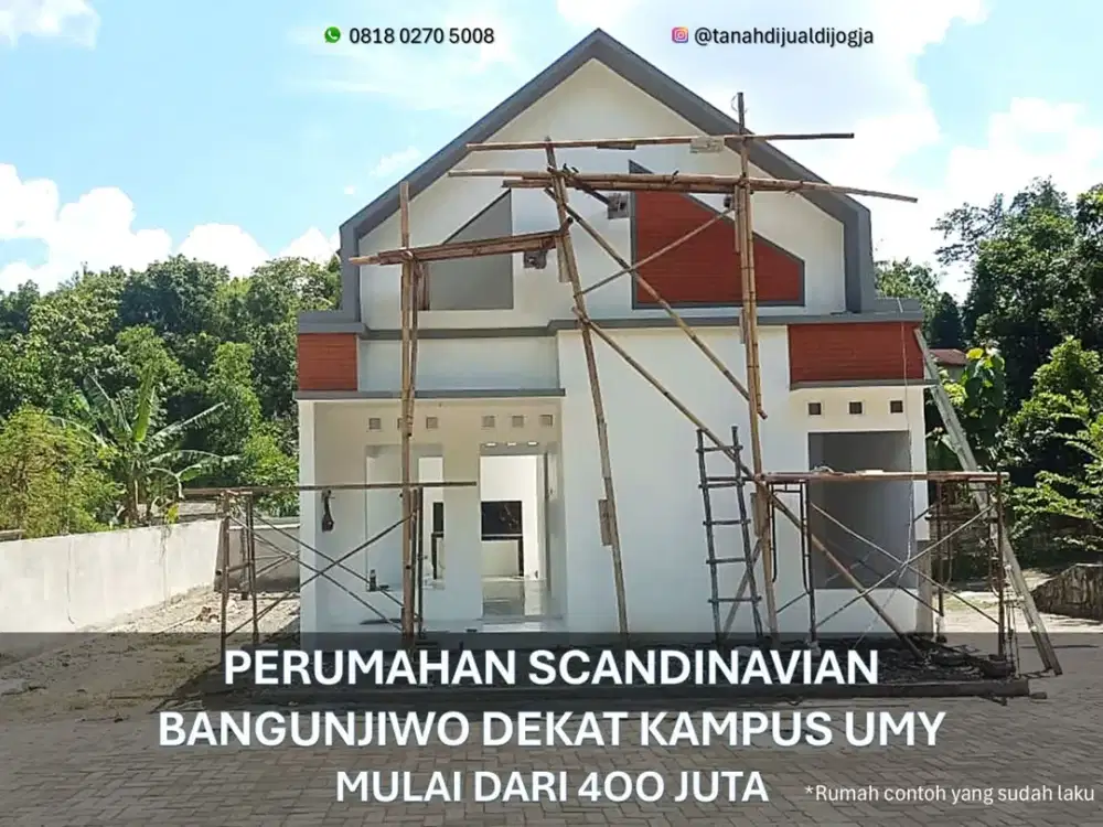 Perumahan dekat Kampus Alma Atta di Bangunjiwo Kasihan Bantul Siap Bangun