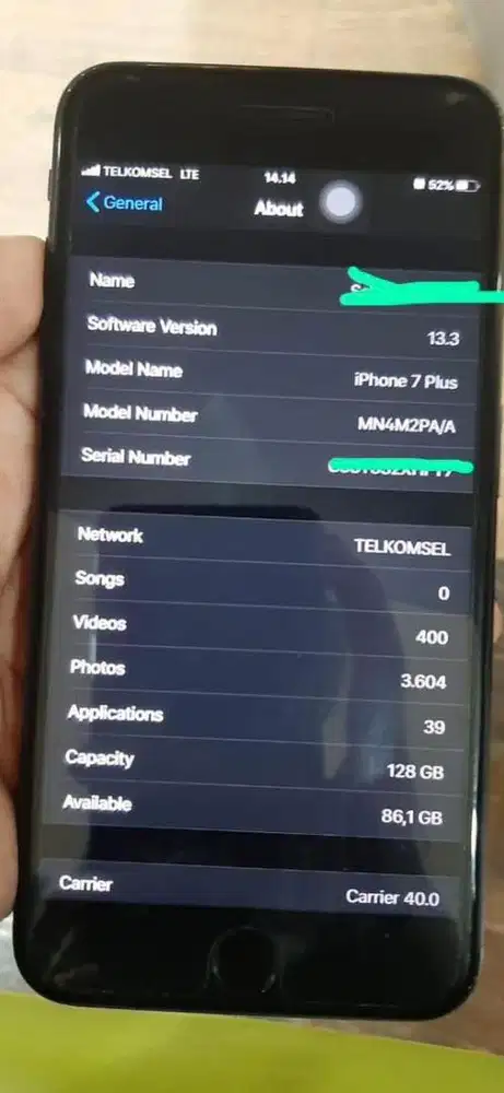 Iphone 7 plus / iphone 7+ 128 ibox