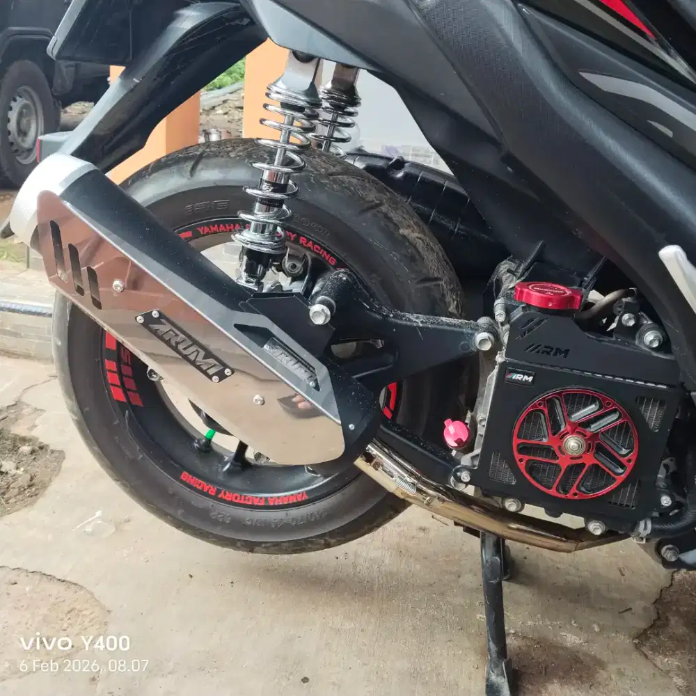 di jual knalpot arumi 1 kali pakai masih baru