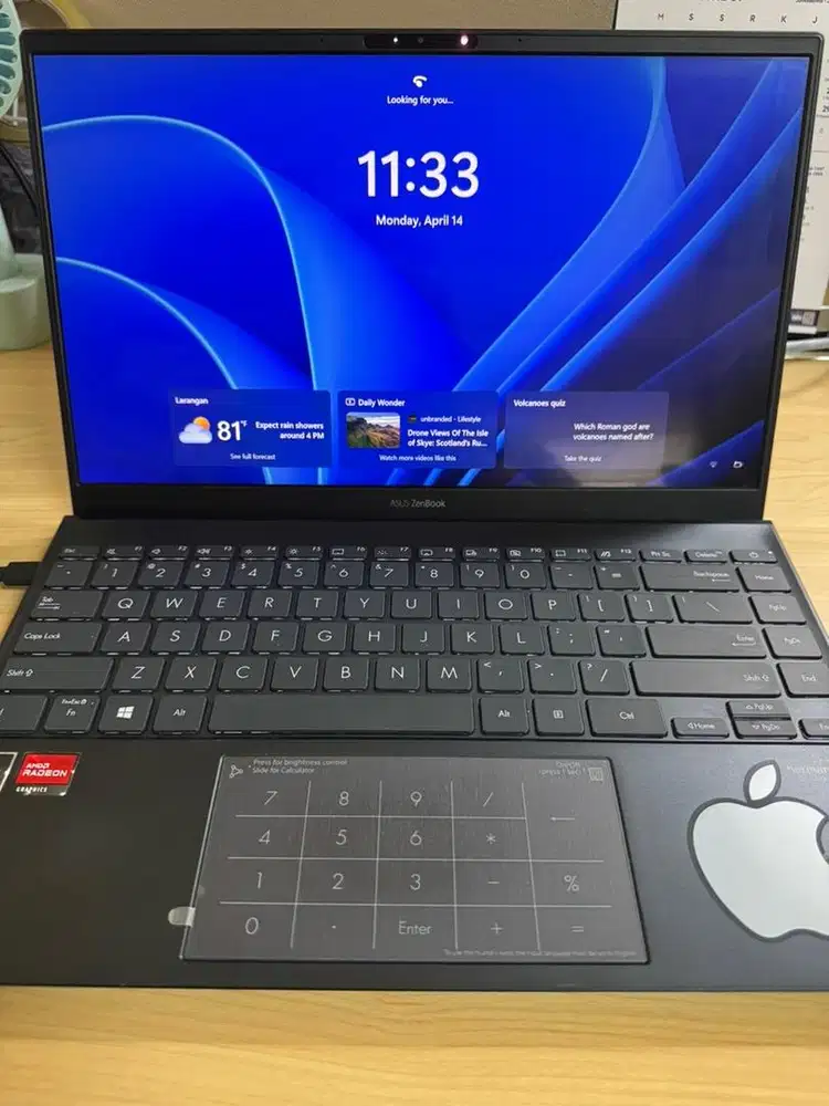 ASUS ZenBook 14 Ryzen 5 5500U | Mulus | Siap Pakai