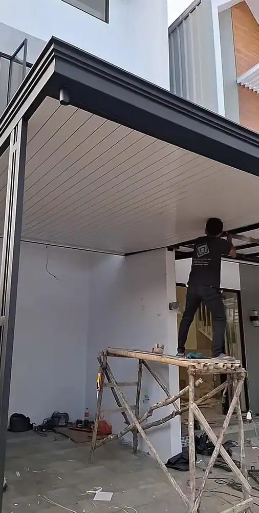 plafon pvc atap alderon double