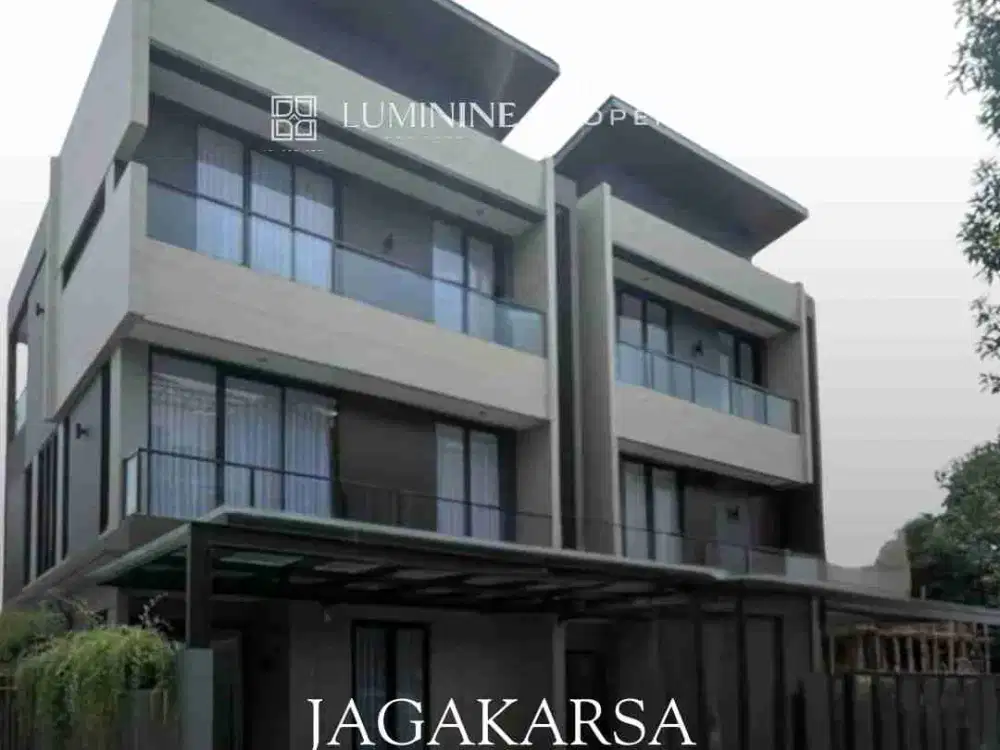 rumah mewah brandnew tinggal bawa koper di Jagakarsa lokasi strategis