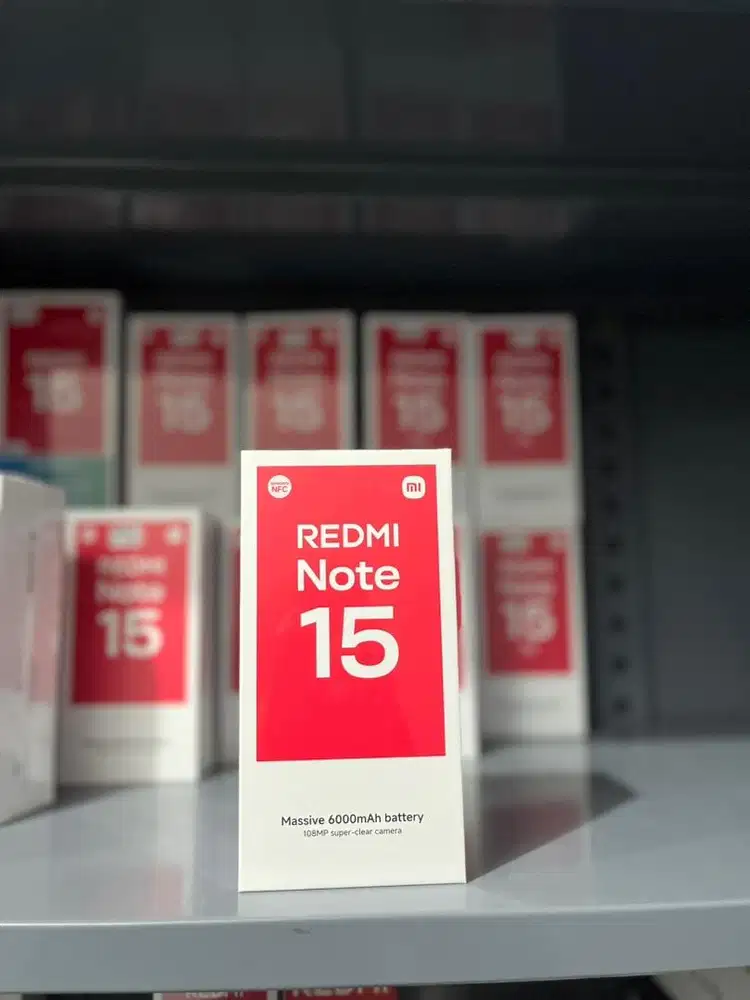 NEW REDMI NOTE 15 SERIES GARANSI RESMI XIAOMI INDONESIA!!