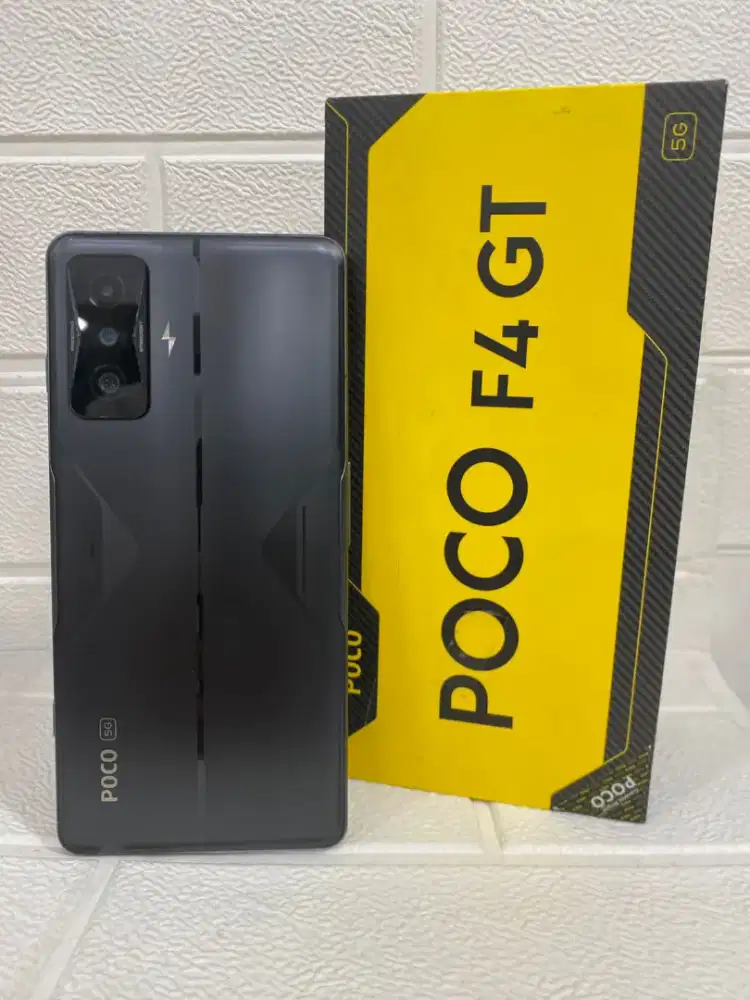Poco F4 GT 12/256 grs resmi full set original 120w charher