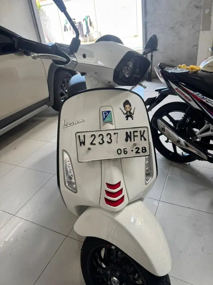 Dijual vespa sprint 150 abs minim pemakaian
