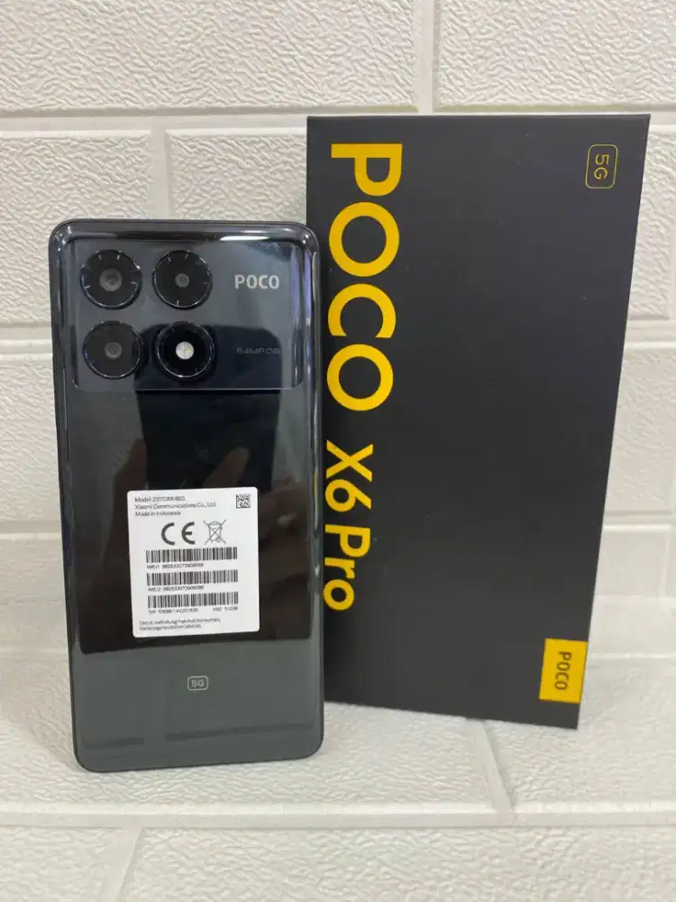 Poco X6 pro 12/512 grs 02/2027 like new full original