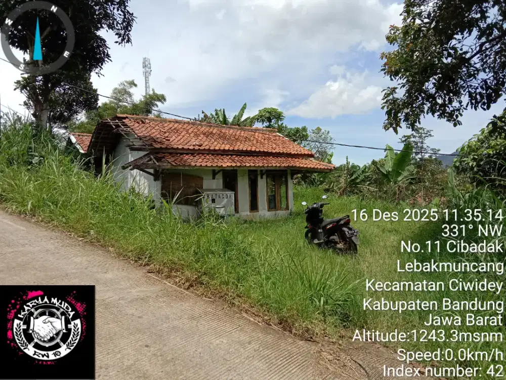 Dijual cepat lagi-Bu.tanah pinggir jalan dengan luas 72-tumbak/1000m²