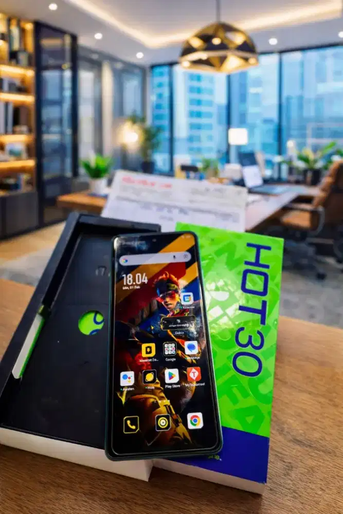 Infinix hot 30 8/256 Nfc lengkap