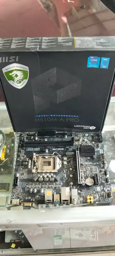 Mobo gen10 gen11 MSI H510M A Pro Mobo aja