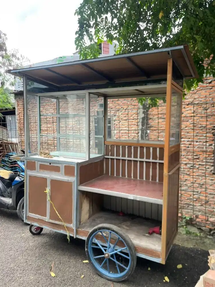 gerobak jual kondisi oke no minus