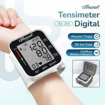 Tensimeter Digital Pengukur Tekanan Darah Indonesian Voice