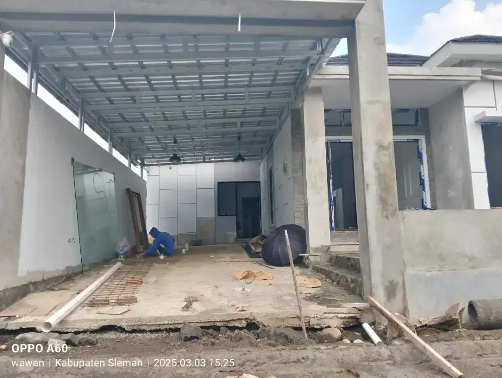 Baja ringan plafon gybsum pvc terima jadi