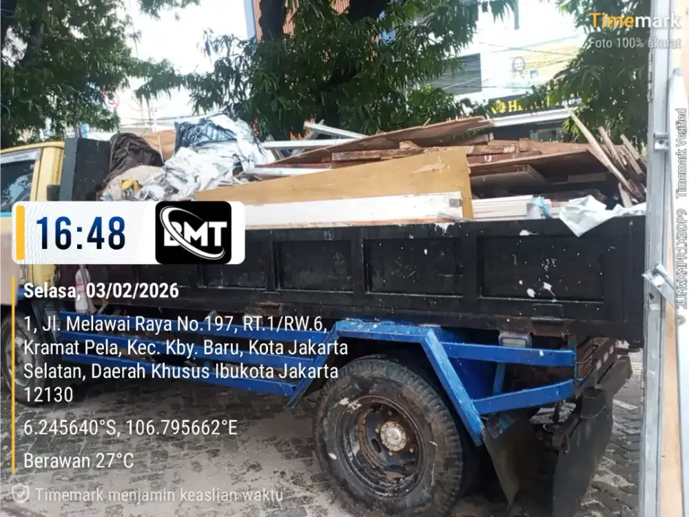 Jasa pengurugan dan buang puing