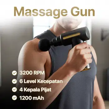 Alat Pijat Elektrik Pundak Punggung Tangan Massage Gun