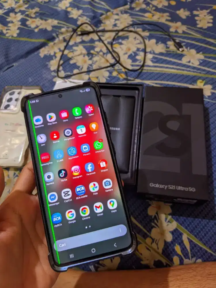 Samsung s21 ultra fulset mulus 12/256