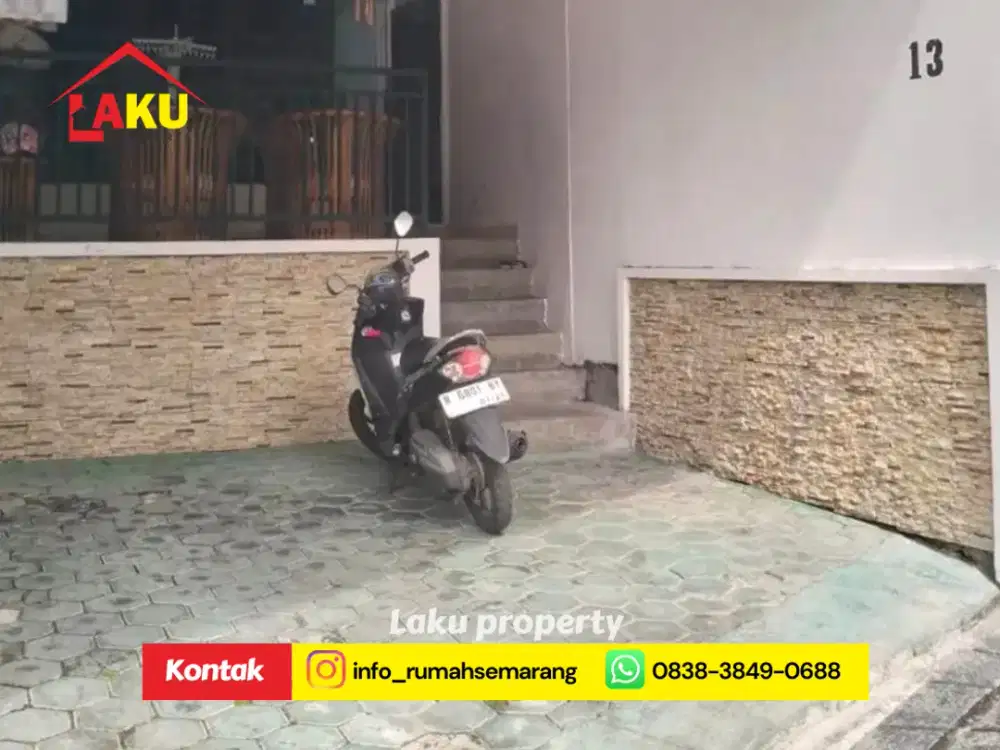 Hunian Nyaman Semarang Barat: 3 KT, Carport 2 Mobil Selangkah ke Jln. Suratmo & WR Supratman!
