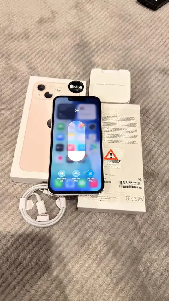 Dijual Iphone 13 Pink 256GB Resmi Ibox Lengkap