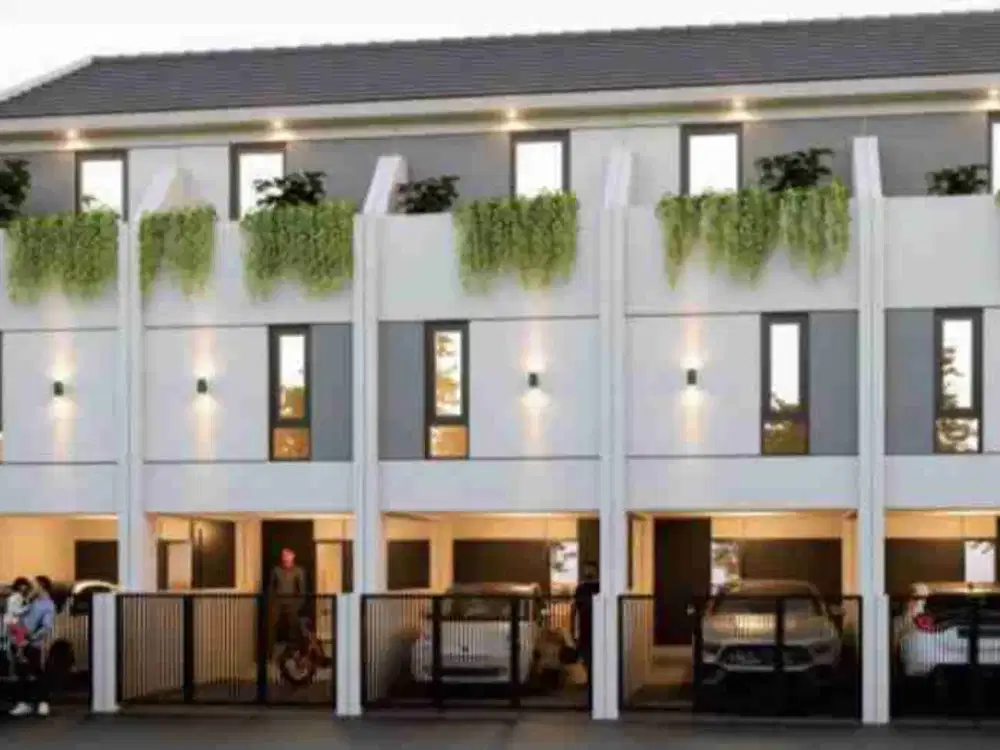 DIJUAL RUMAH BARU BAGUS MODERN 2LANTAI DEKAT RAYA CONDET SHM PBG BS KPR