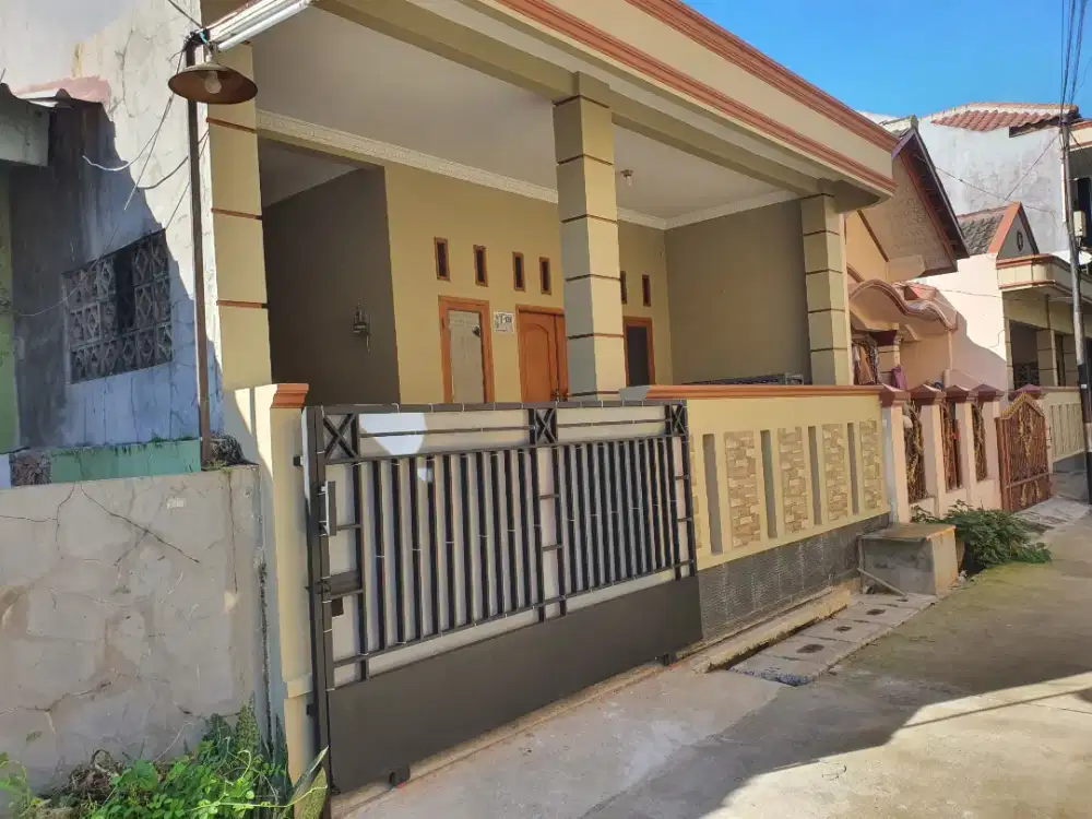 Disewakan/kontrakan rumah tipe 36 luas bangunan full