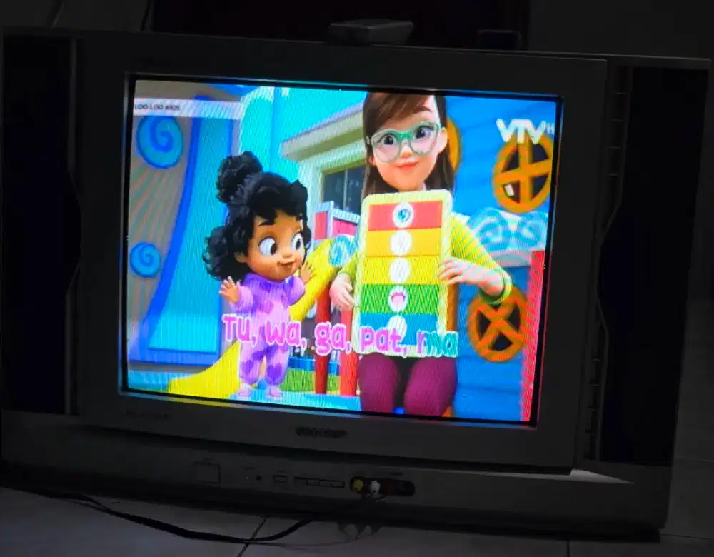 TV tabung Sharp 21inc