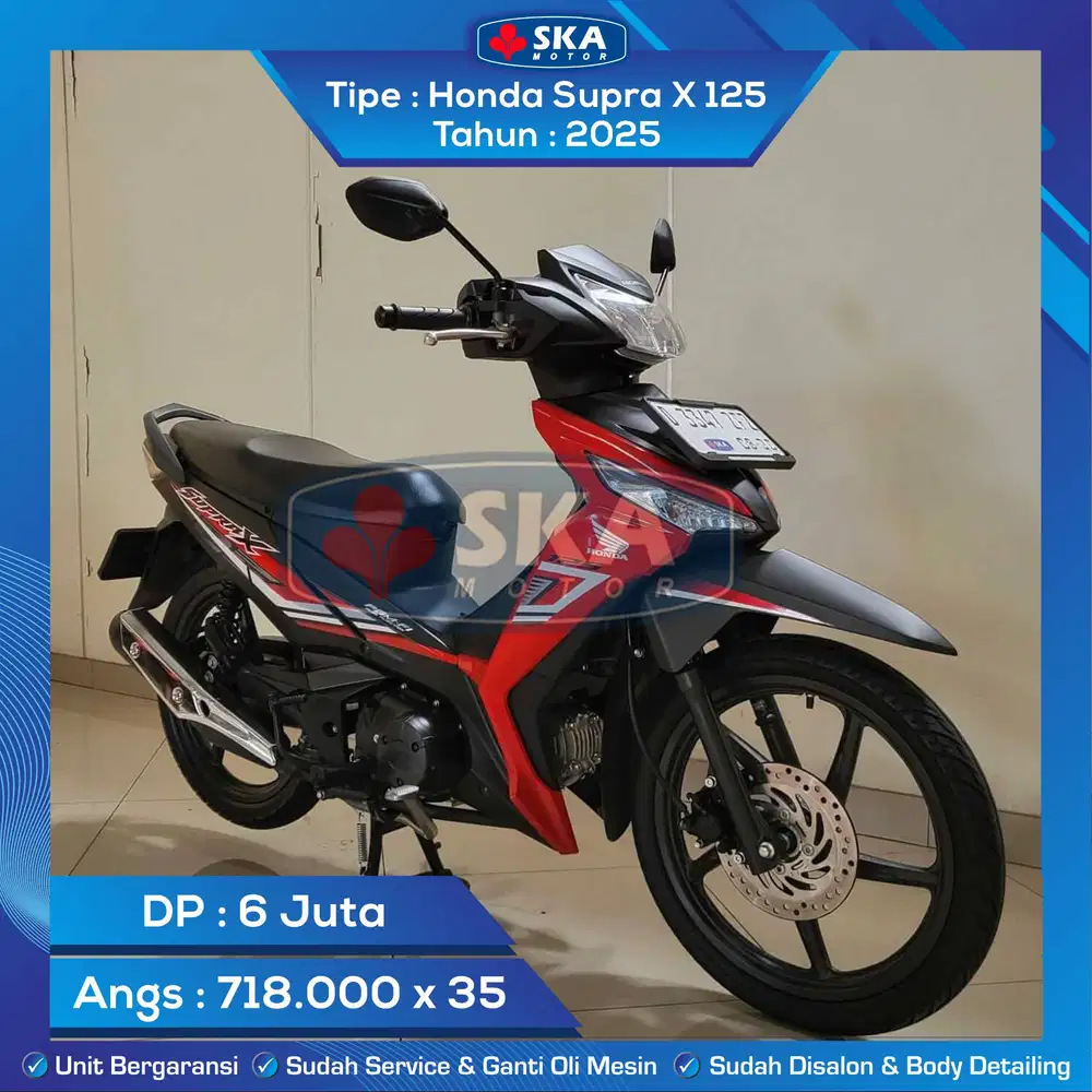 Honda Supra X Tahun 2025