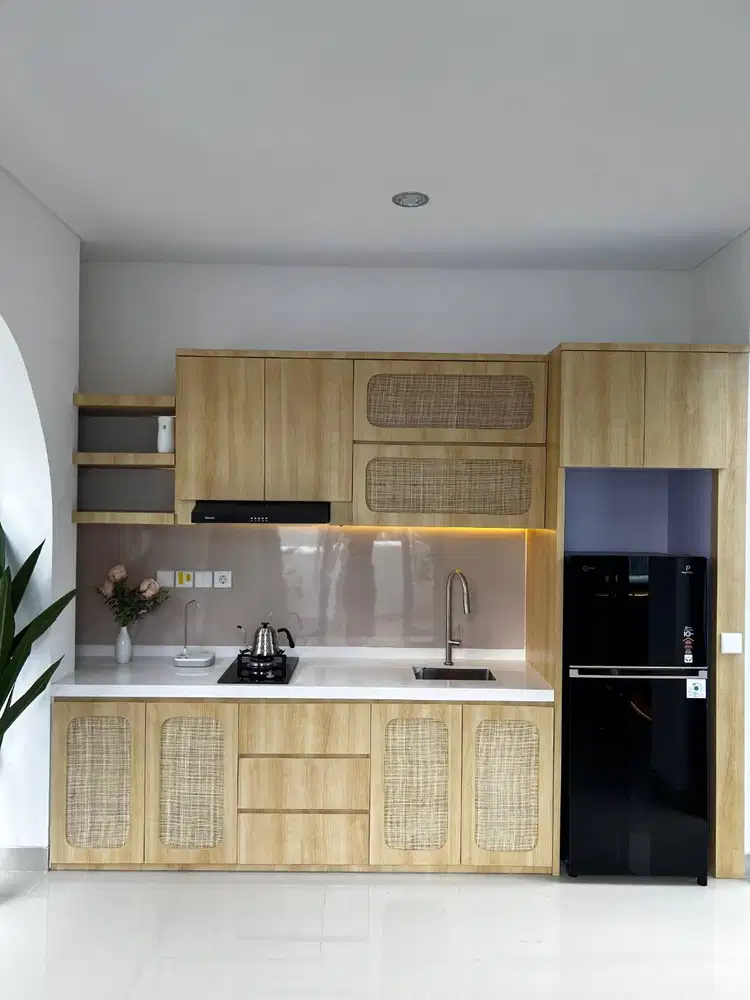 KITCHEN SET MINIMALIS, CUSTOM, MURAH KEKINIAN