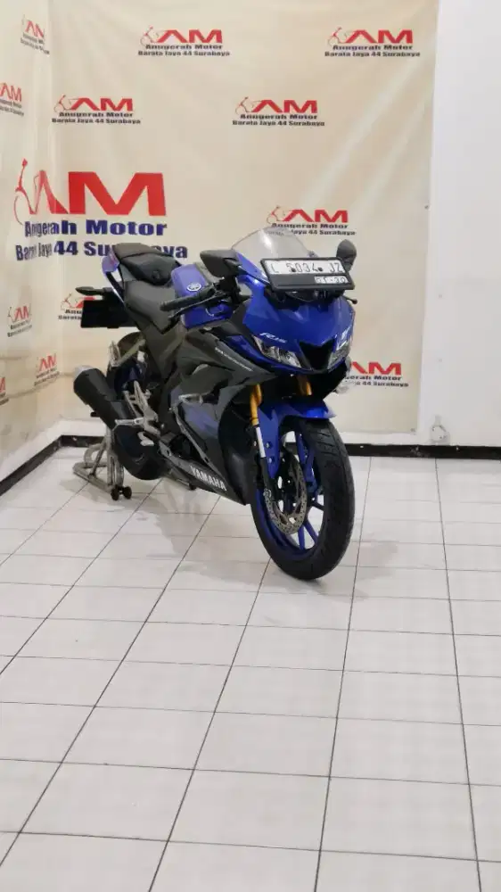 Ready km 9 ribu Yamaha R15 V3 Tahun 2019 warna Biru