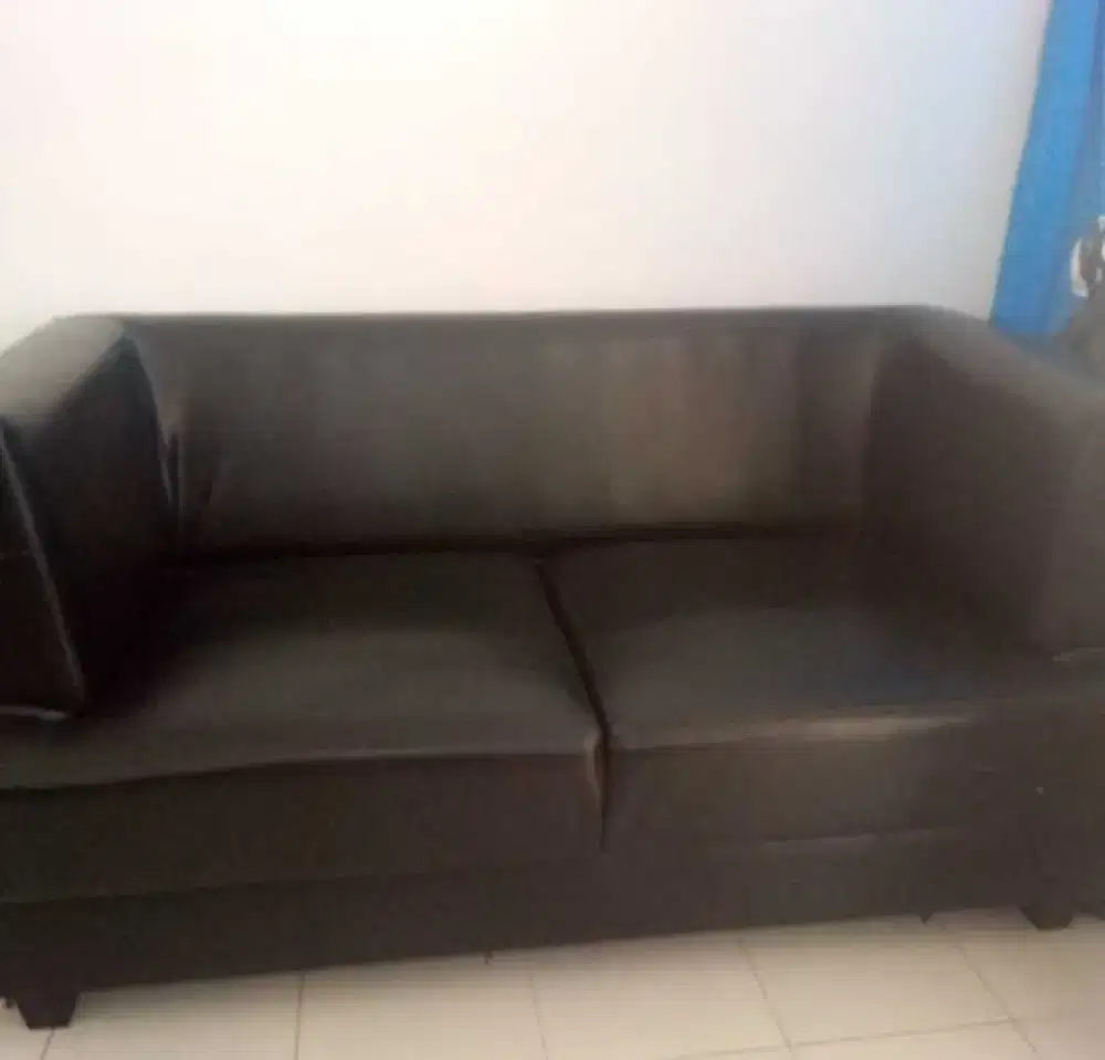 Kursi sofa oscar hitam