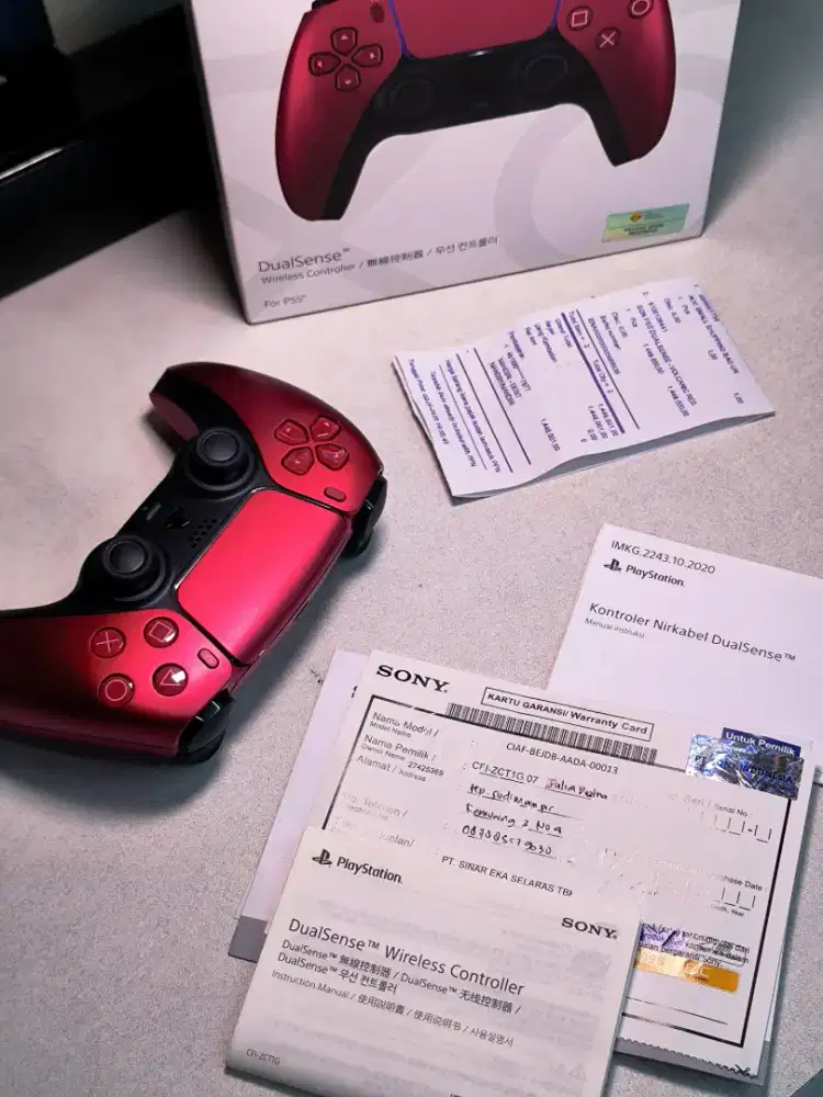 Stik PS5 - Dualsense Volcanic Red Resmi

Mesin 2024