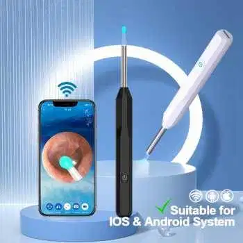 Kamera Endoskopi Pembersih Telinga Endoscope HD WiFi