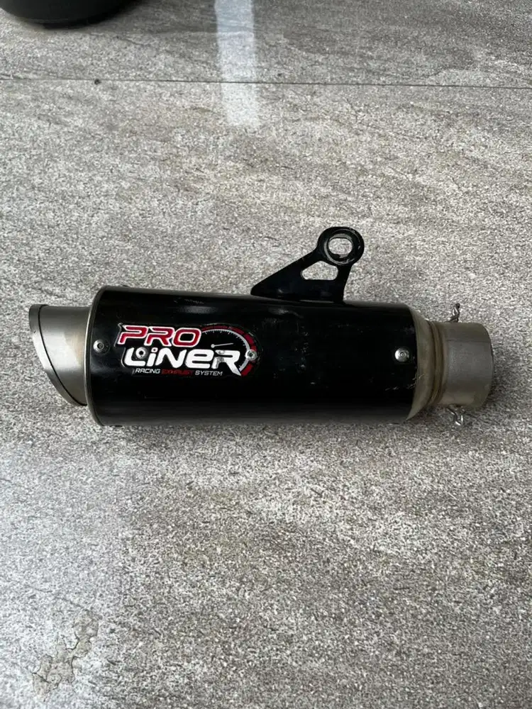 SILINCER KNALPOT PROLINER TR1 SHORT FULL SISTEM ORIGINAL