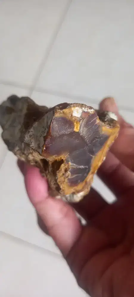 Bacan obi asli naturla merah Bgt