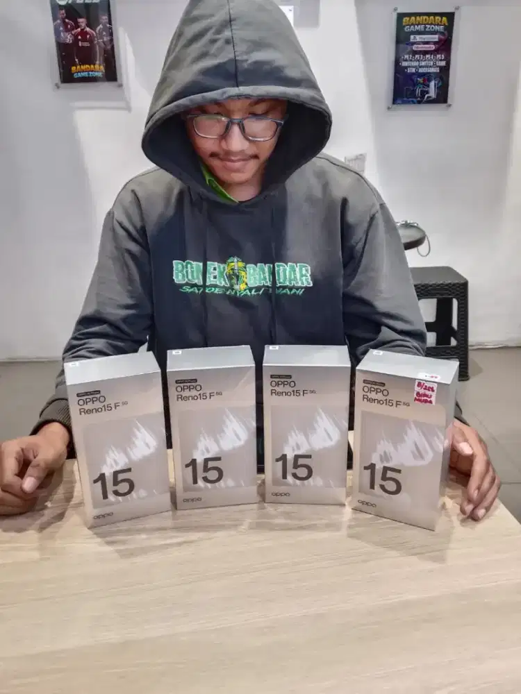 OPPO Reno 15F 5G ram 8gb Rom 256gb