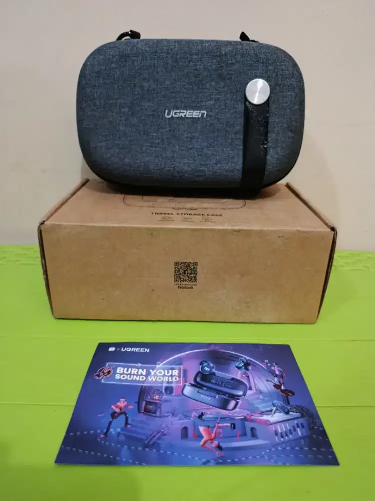 UGREEN Tas Gadget Waterproof Hard Case Pouch 50903 NEGO