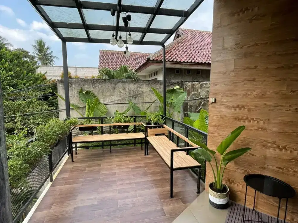 Rumah Townhouse Lebak Bulus Cilandak Furnish Rapi Asri Siap Huni