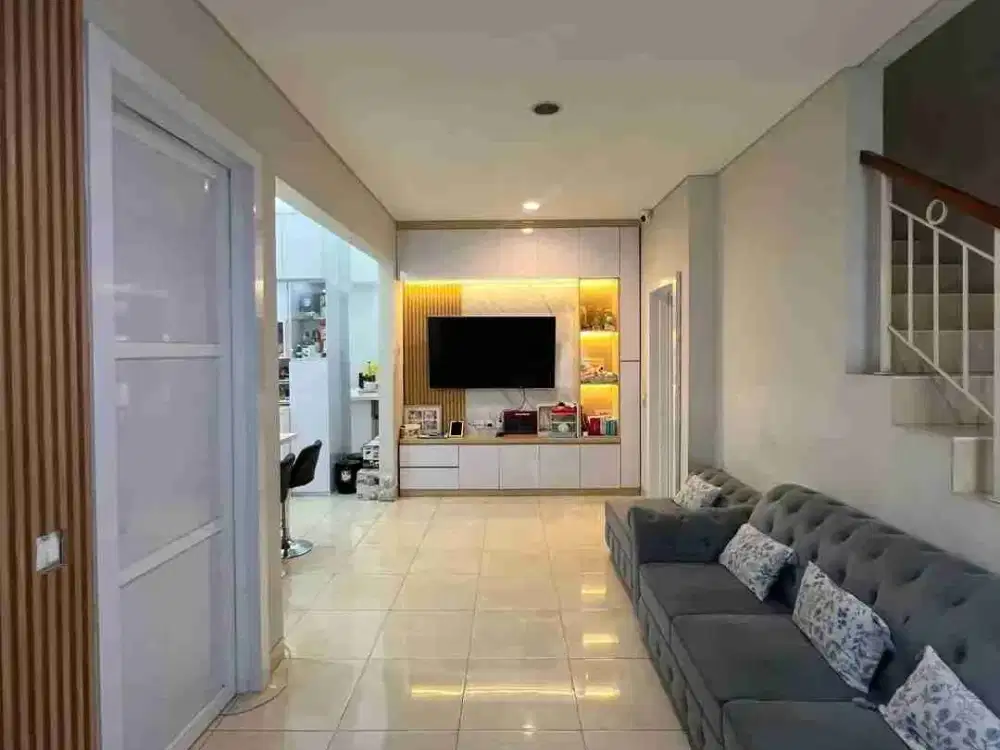 Rumah Rapi Semi Furnished Cakep Greenwich Park Cluster Hyland