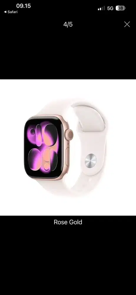 Apple Watch series 11 42mm Rose Gold